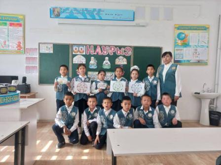 "Ұлттық құндылықтар – асыл мұрамыз" атты танымдық сабақ өткізді